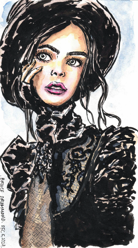 Figure and portrait-inspired work — representative work example of style and approach