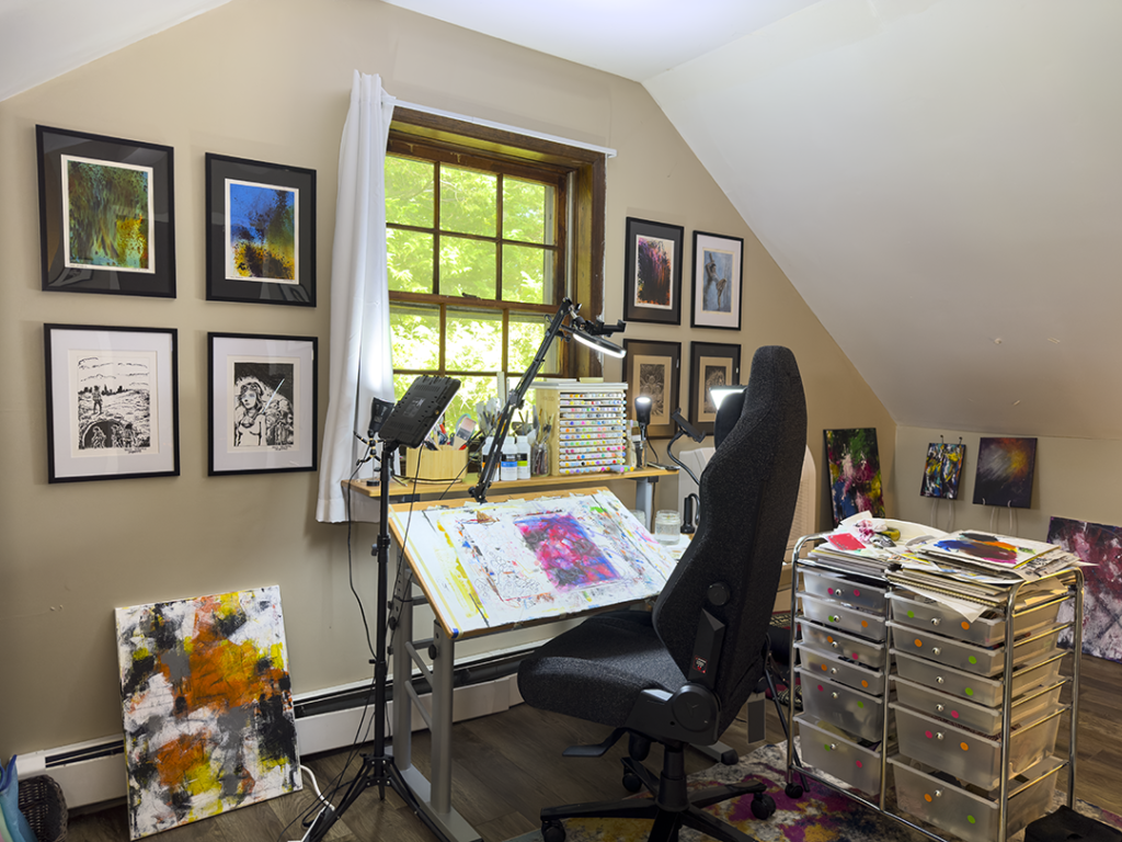 Studio detail or process photograph