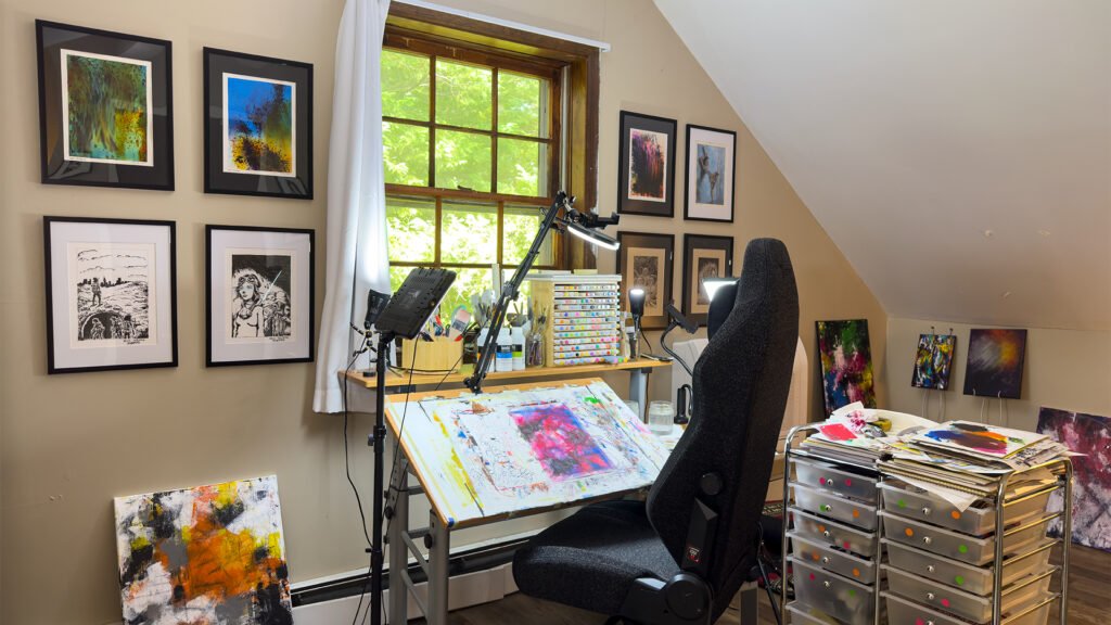 Studio portrait or process image