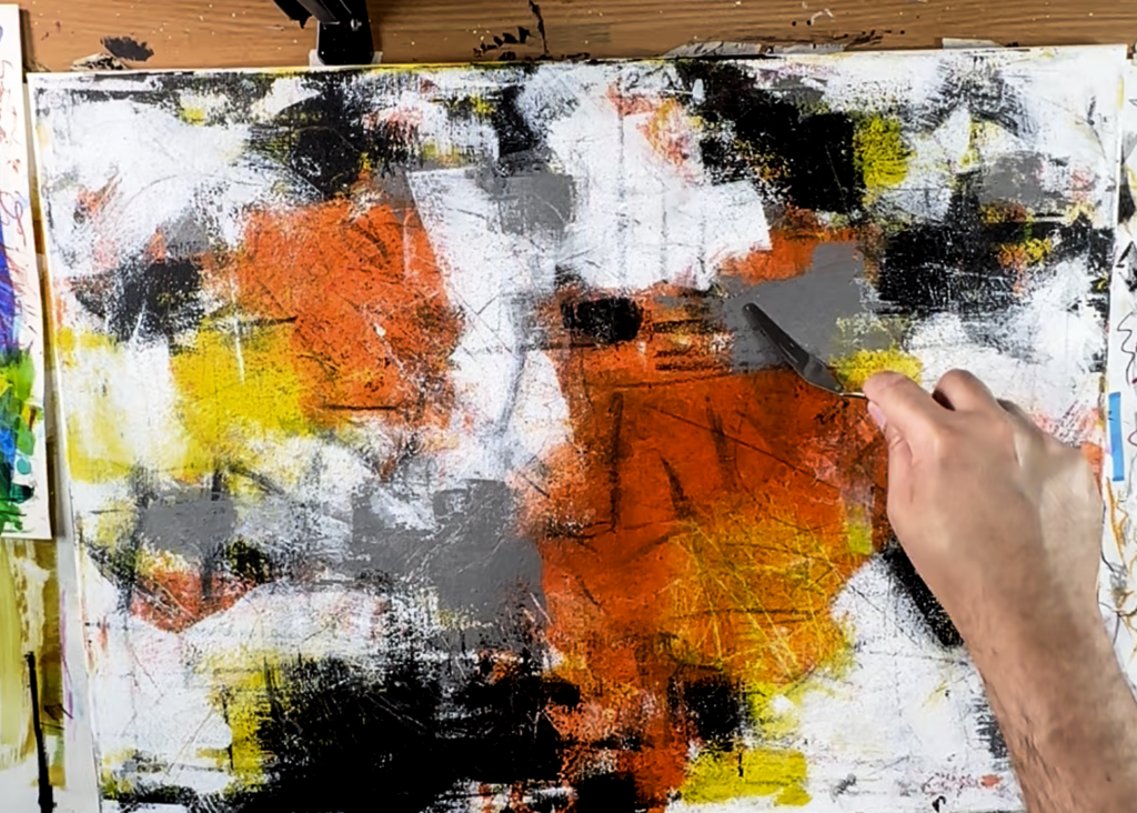 Studio process — in-progress detail